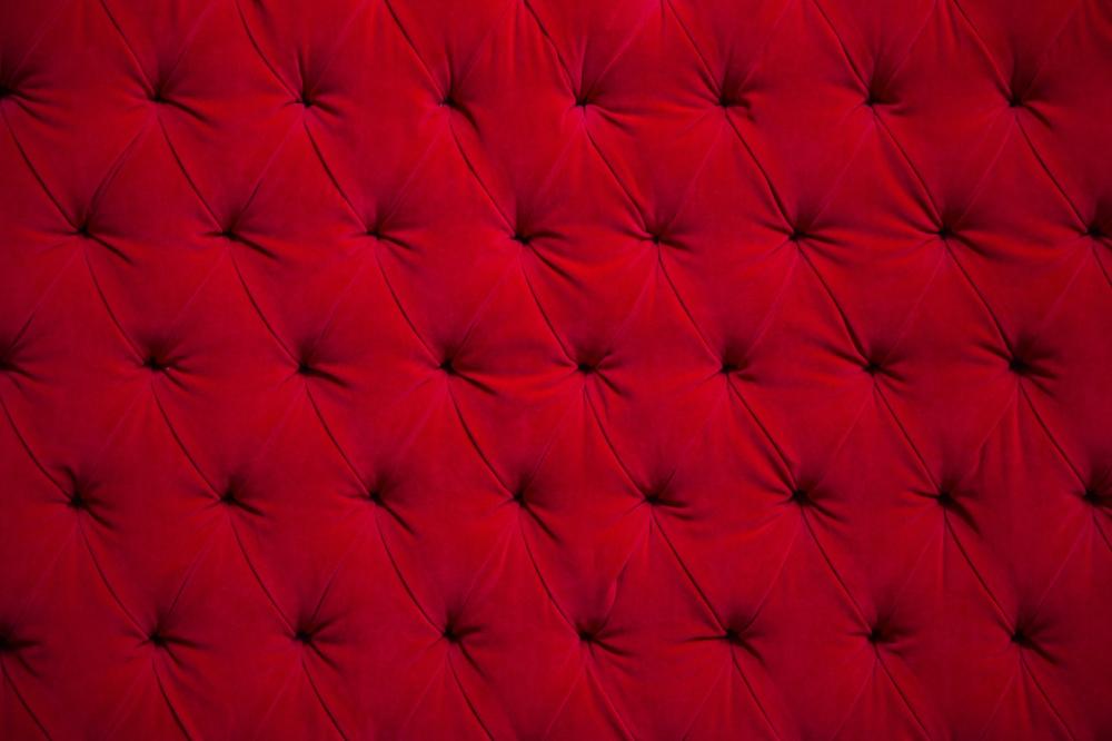 rideau rouge