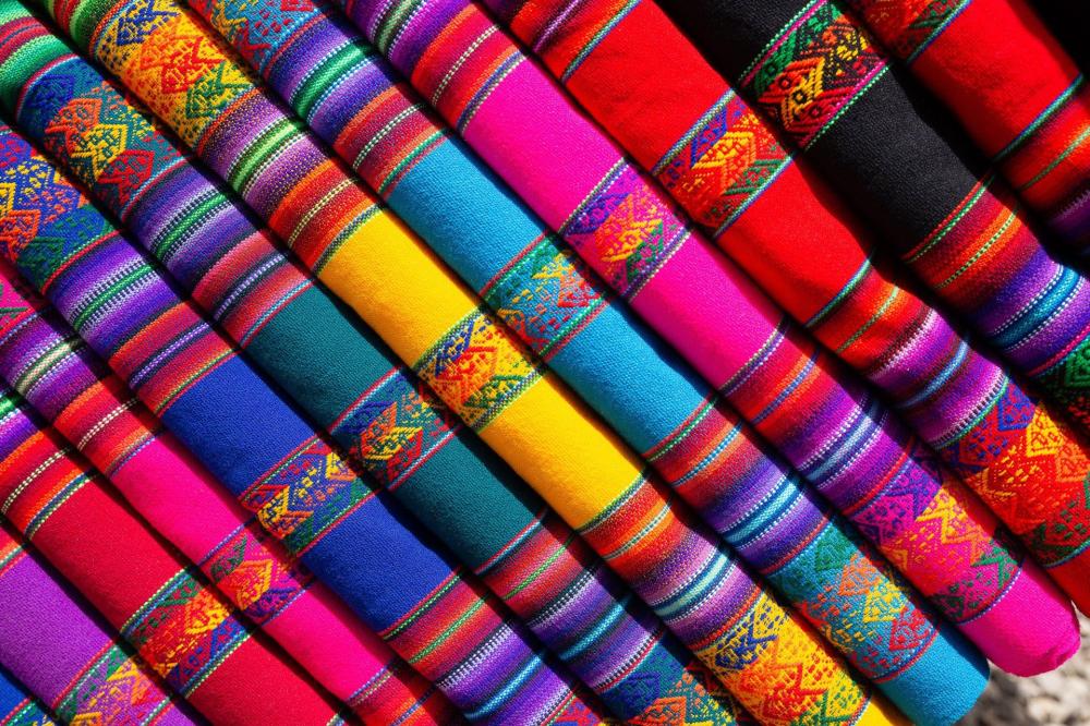tissu à motifs